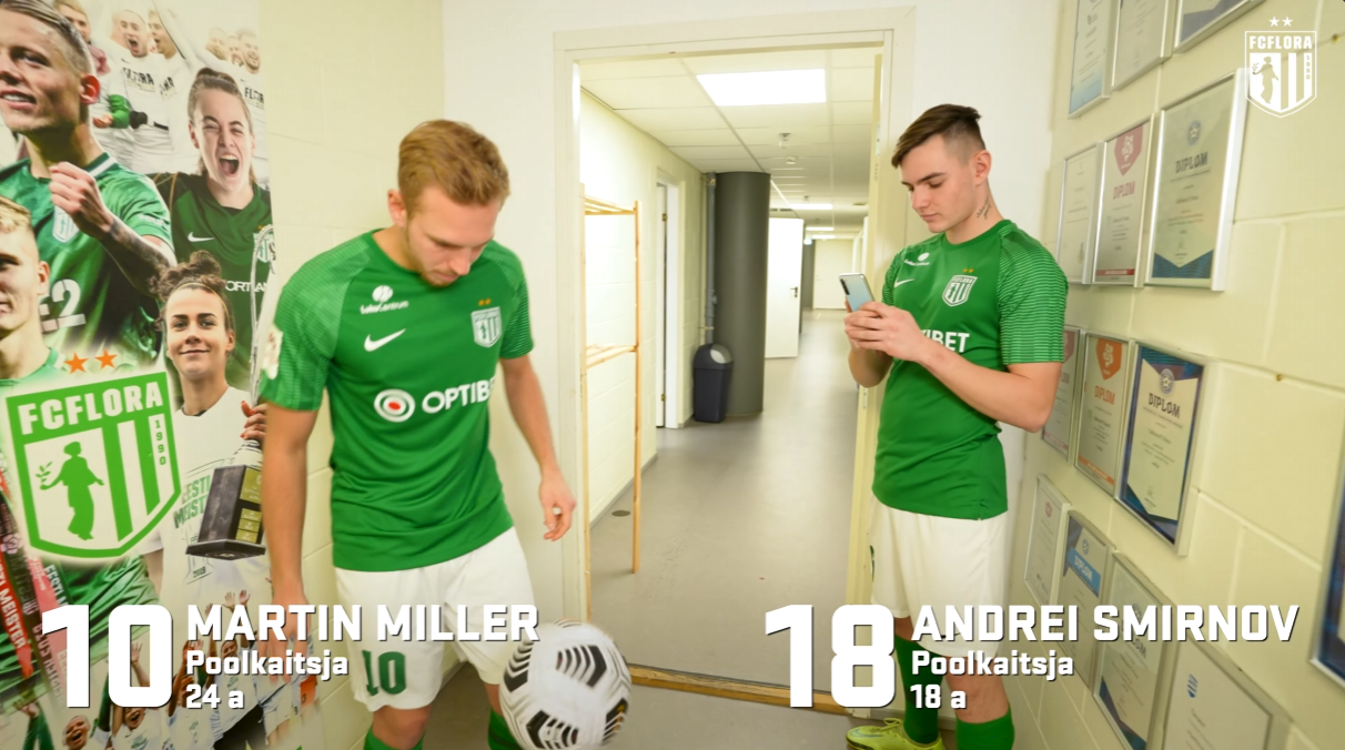 FC Flora meeskonna tutvustus